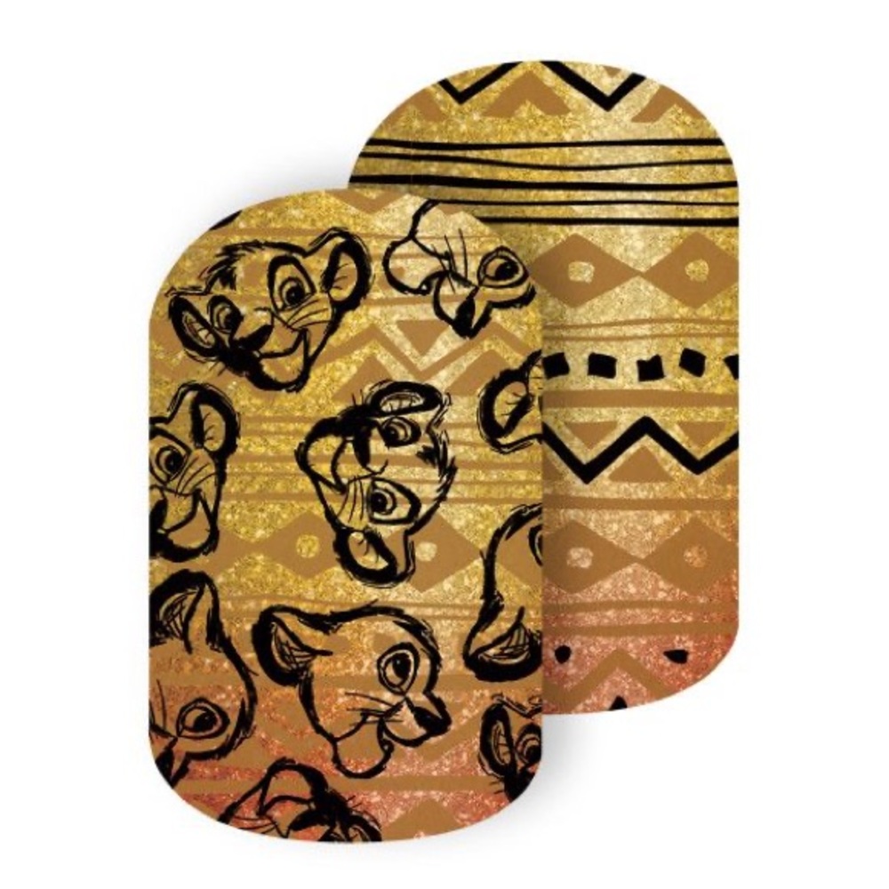 Jamberry x Disney To Be King Partial Sheet
